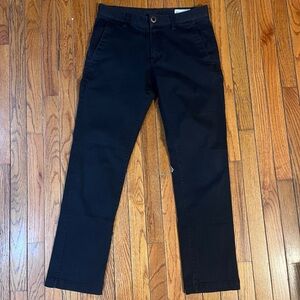Classic Black Men's Volcom Khaki Chino Dress Pants